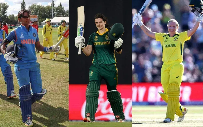 Highest individual scores in Women's World Cup knockouts